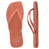 Slim Square Toe Logo Thongs