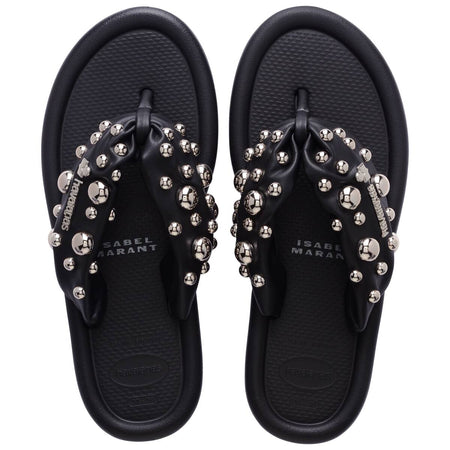 Isabel Marant Maxi Puffed Studs Thongs