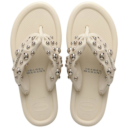 Isabel Marant Maxi Puffed Studs Thongs