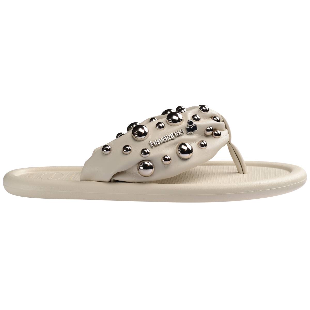 Isabel Marant Maxi Puffed Studs Thongs