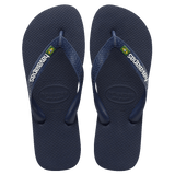 Brazil Navy Blue Thongs