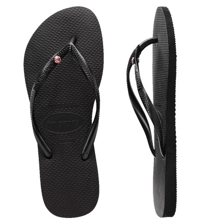 Slim Coloured Crystal Thongs - Havaianas Australia