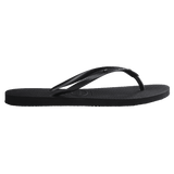Slim Crystal SW ll Black Thongs
