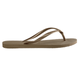 Slim Crystal SW ll Rose Gold Thongs
