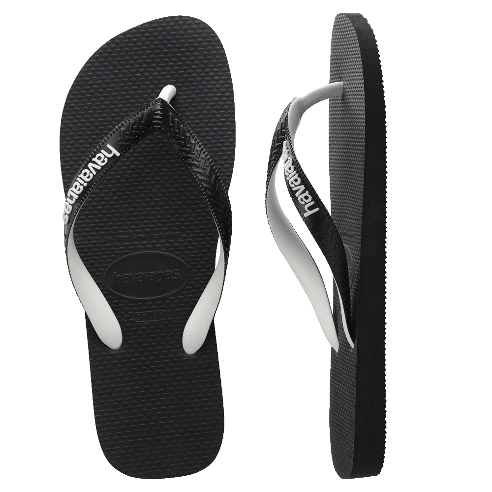 Top Mix Black/Black Thongs